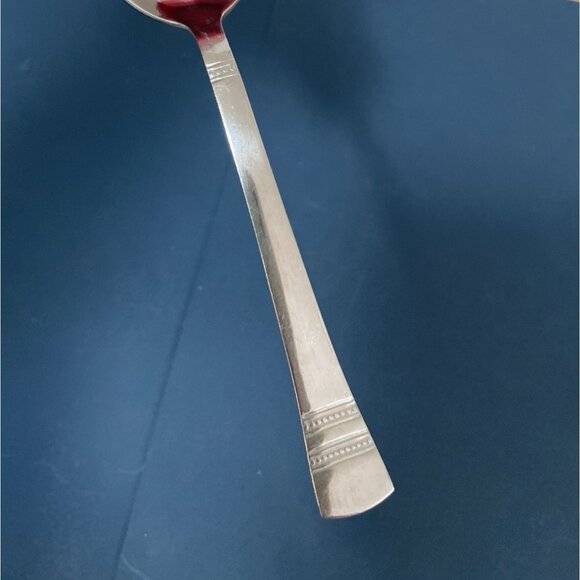 Vtg Pfaltzgraff Kensington Sapphire Bay Dinner Spoon Teaspoon Stainless Flatware - Picture 1 of 6